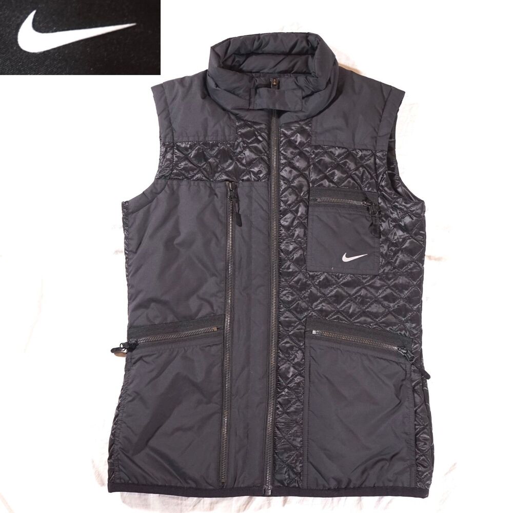Nike Primaloft Quilted Vest Full Zip Techwear Training Small